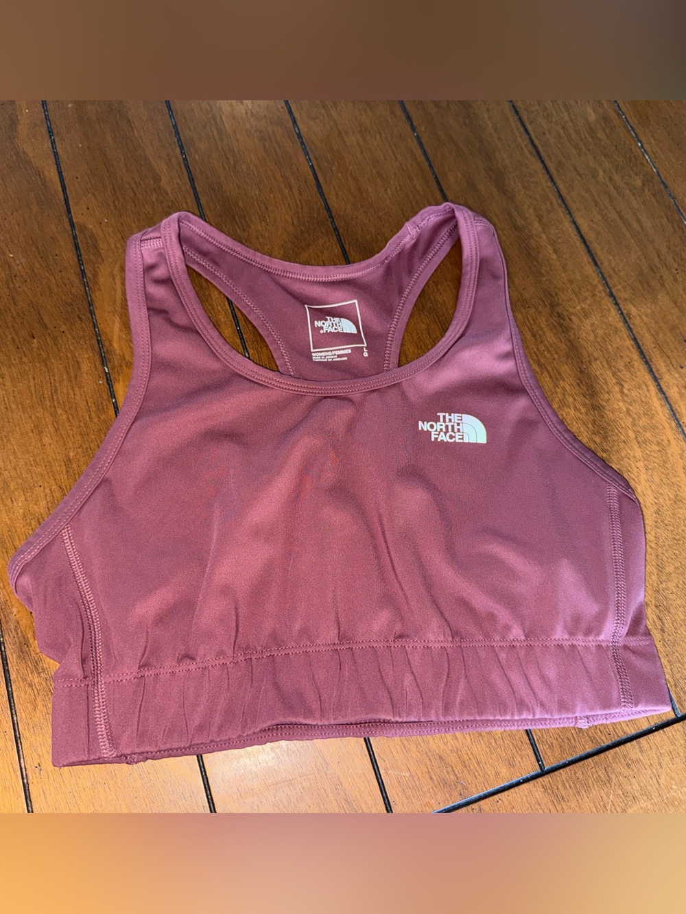 The North Face Dusty Rose Racerback Sports Bra